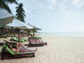 Sunbathing on the beach - Arcadia Phu Quoc Resort, Phu Quoc, Vietnam